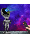 Juguete para regalo Alien Shape Galaxy Star Proyector Luz láser Smart Atmosphere Sky Lámpara de proyección con