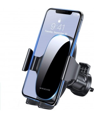 Miracase Car Mobile Holder, Universal Air Vent Car Mobile Holder, Car Mobile Holder Compatible with iPhone 14 13 12 11 XS XR, Xiaomi, Samsung and More