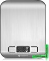 Etekcity Food Kitchen Scale, Digital Grams and Ounces for Weight Loss, Baking, Cooking, Keto and Meal Prep, LCD Display, Medium, 304 Stainless Steel