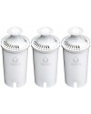 Brita Standard Water Filter Replacements for Pitchers and Dispensers, Lasts 2 Months, Reduces Chlorine Taste and Odor, 3 Count