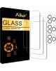 Ailun 3 Pack Screen Protector for iPhone 14 Pro Max[6.7 inch] + 3 Pack Camera Lens Protector,Sensor Protection,Dynamic Island Compatible,Case Friendly Tempered Glass Film,[9H Hardness] - HD