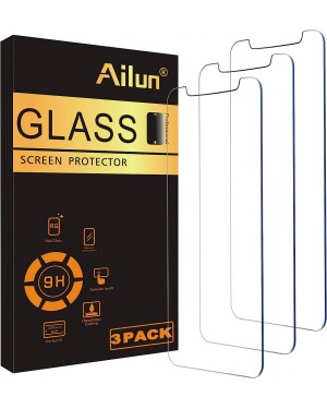 Ailun Glass Screen Protector Compatible for iPhone 11/XR,6.1 Inch 3 Pack Tempered Glass
