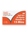 iHealth COVID-19 Antigen Rapid Test, 1 Pack, 5 Tests Total, FDA EUA Authorized OTC at-Home Self Test, Results in 15 Minutes with Non-invasive Nasal Swab, Easy to Use &amp; No Discomfort