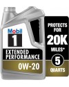 Mobil 1 Advanced Full Synthetic Motor Oil 5W-30, 5 Quart