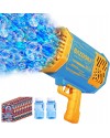 Bubble Machine Gun, Bubbles Kids Toys for Toddlers Boys Girls Age 3 4 5 6 7 8 9 10 11 12 Years Old, Fun Easter Gifts for Children Adult Birthday Wedding Party Favors Outdoor Toy - Purple